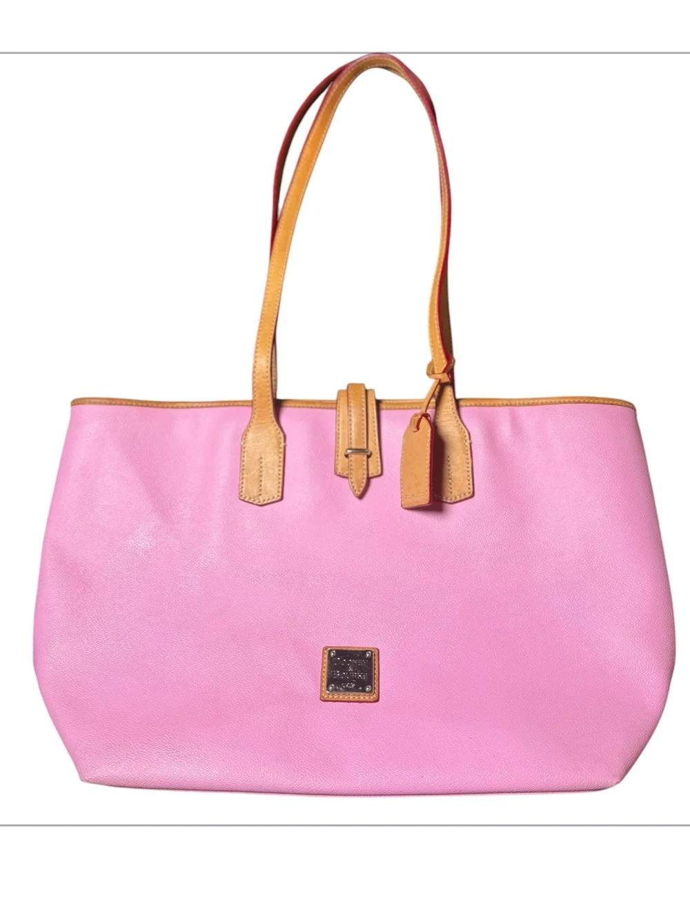 Dooney & Bourke Bubble Gum Pink Extra Large Laptop bag / Work/ diaper bag